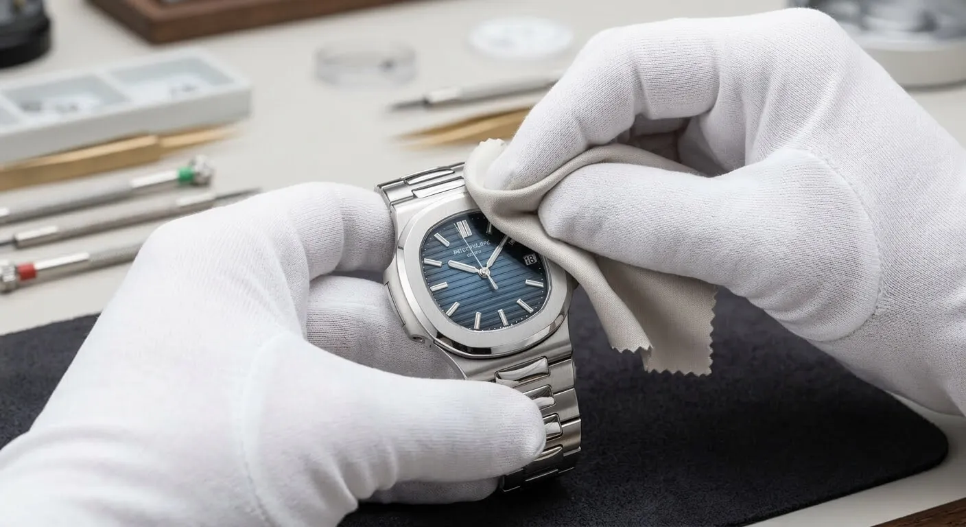 お手入れをする